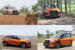 Menjajal Nissan Kicks di tiga jenis jalan berbeda