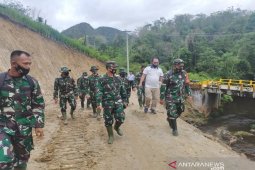 Tinjau giat TMMD Kodim 0210, Kapendam l/BB : TMMD mudahkan akses warga