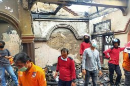 Polisi Bangka Barat selidiki penyebab kebakaran ruko di Pasar Mentok