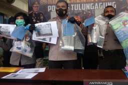 Polres Tulungagung tangkap enam remaja pelaku vandalisme UU Cipta Kerja