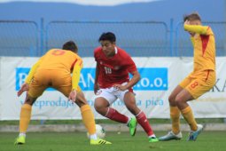 Timnas U-19, Jack Brown belum puas meski cetak dua gol
