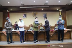 Pemkab Badung jelaskan penanganan pandemi COVID-19 ke Komisi II DPR RI
