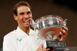 Nadal jurai French Open yang ke-13 kali, Djokovic: Dia memang  fenomenal