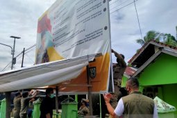 Panwaslu Mukomuko libatkan Satpol tertibkan APS paslon
