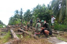 Renovasi Jembatan Handil Samsu kini mencapai 60 persen