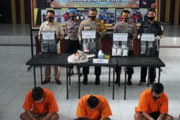 Polresta Blitar gagalkan penyelundupan sabu-sabu ke rutan