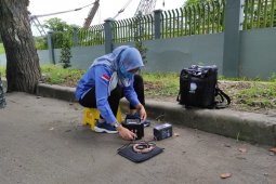 BMKG lakukan pengukuran struktur tanah  tahap akhir di Medan