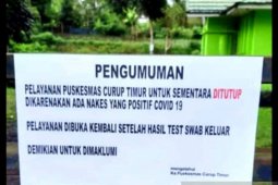Satu puskesmas di Rejang Lebong ditutup sementara