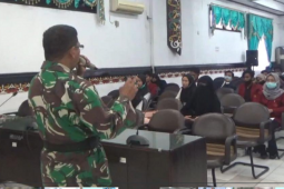 Mahasiswa Kotim apresiasi TMMD bantu masyarakat di desa terisolasi