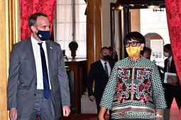Menlu Inggris bahas peningkatan hubungan bilateral