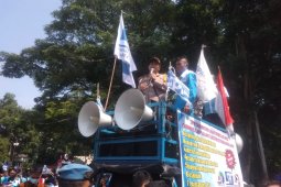 Kapolres Lebak apresiasi pendemo omnibus law berjalan damai