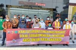 Masyarakat Sidoarjo deklarasi damai tolak anarkisme