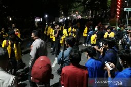 Mahasiswa di Banjarmasin bubarkan diri dengan tertib