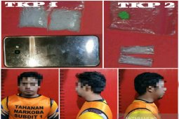 Seorang buruh terjerat 4 paket sabu-sabu dan sebutir ekstasi
