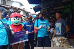 Bupati lepas Satgas BUMN Kapuas Hulu bagikan masker cegah COVID-19