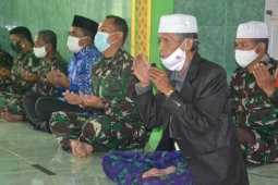 Doa bersama untuk sukseskan TMMD Reguler ke-109 Kodim 1015/Spt