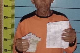 Jadi tukang rekap judi, pensiunan karyawan kebun ditangkap polisi