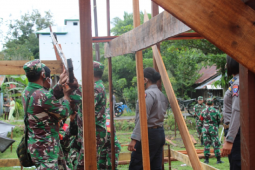 Dandim berharap semangat gotong royong harus selalu dijaga
