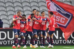 Lille tuntaskan sembilan pemain Lens untuk ambil alih puncak klasemen