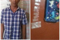 Polsek Stabat ringkus bandar sabu warga Kecamatan Wampu