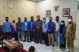 Ketua DPRD Padangsidimpuan terima kunjungan pengurus PMII