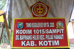 Prasasti bukti sejarah perjuangan TMMD wujudkan impian masyarakat