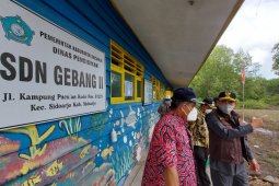 Akses internet sulit, dua SD di Sidoarjo gelar pembelajaran tatap muka