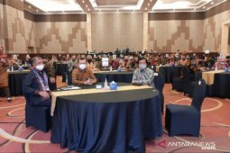 Wagub Babel dan Sekdis Perhubungan Babel hadiri rakor pola pembibitan