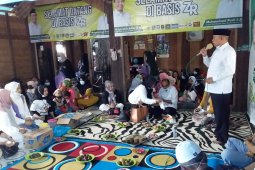 Kampanye M Rusli di Mentewe penuh keakraban dan kekeluargaan