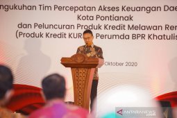 TPAKD Pontianak dikukuhkan dorong akses keuangan untuk perkuat ekonomi daerah