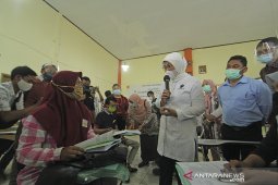 Kunjungan kerja Menaker di Indramayu