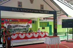 Danrem 102/Panju Panjung Pimpin Upacara Penutupan TMMD ke 109