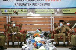 Pringsewu gelar coffee morning diskusi penegakan protokol kesehatan
