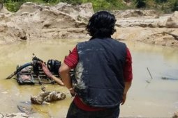 Polisi Bangka Barat tangkap penambang liar di hutan Menumbing