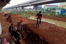 Pemkot Jaktim bangun lintasan sepeda "pump track" pertama di Jabodetabek