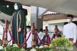 Bupati Bogor libatkan santri kampanye protokol kesehatan di 1.404 pesantren