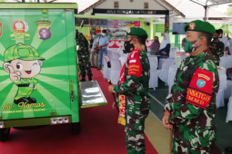 Tutup TMMD, Danrem 102/Pjg luncurkan kendaraan Si Komos