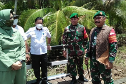 Usai menjalankan TMMD masyarakat semakin cinta TNI