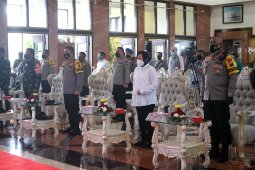 Seribu perwakilan elemen masyarakat deklarasi Jogo Suroboyo Damai