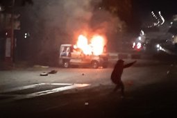 Nasdem kutuk pembakaran Ambulans Nasdem saat unjuk rasa