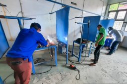 Dinas Perindustrian Samarinda gelar pelatihan las