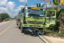 Korban lakalantas di Desa Kembang Kuning diamputasi
