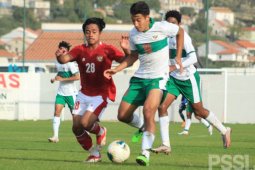 Lima gol tercipta dalam pertandingan internal timnas U-19 di Kroasia, Shin: Permainan makin bagus