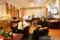 Mahfud-Rachmawati bertemu bahas situasi Polhukam