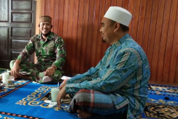 Warga senang dan bahagia atas adanya TNI Manunggal Masuk Desa