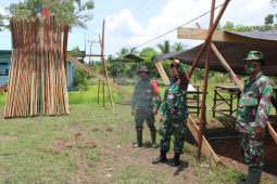 Pos terpadu banyak manfaatnya bagi warga di Pulau Hanaut