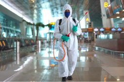 Bandara Jambi menerapkan biosecurity management hadapi liburan
