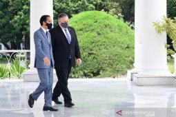 Presiden Jokowi  terima Menlu AS Pompeo di Istana Kepresidenan Bogor