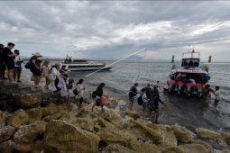 Aktivitas penyeberangan Sanur - Nusa Penida meningkat