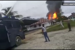 Kantor Bupati Keerom Papua dirusak usai pengumuman CPNS